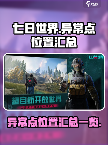 七日世界异常点位置大全介绍截图1