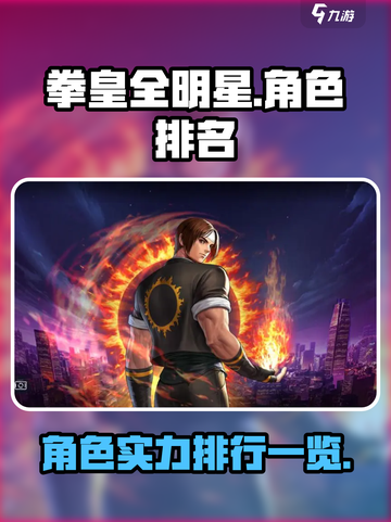 拳皇全明星人物排行介绍截图1
