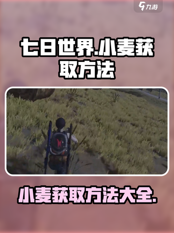 七日世界手游🔥小麦获取全攻略✨截图1