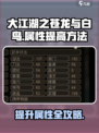 大江湖之苍龙与白鸟🔥属性飙升秘籍🎉