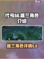 代号56盛兰🔥游戏人物大揭秘！😍