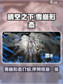 晴空之下雪崩形态介绍介绍