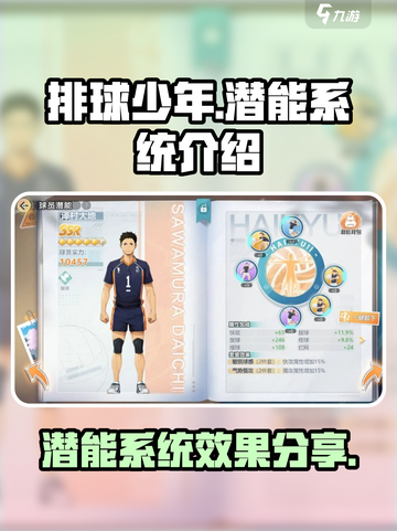 排球少年手游球员潜能系统介绍介绍截图1