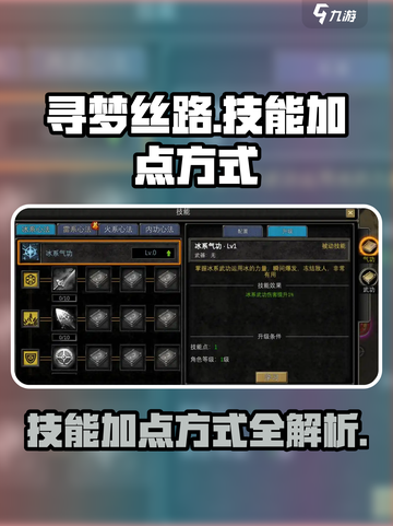寻梦丝路技能怎么加点介绍截图1