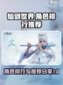 仙剑世界角色排行分享介绍