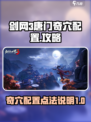 剑网3无界唐门奇穴配置介绍
