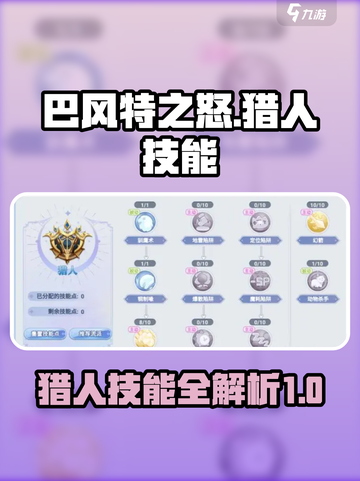 巴风特之怒猎人技能有哪些介绍截图1