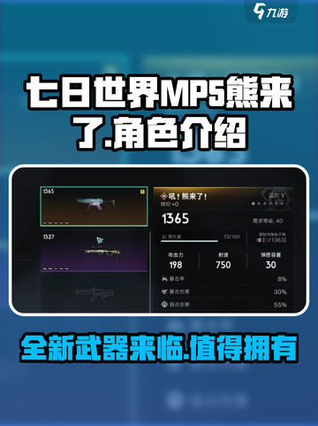 七日世界mp5熊来了介绍介绍截图1