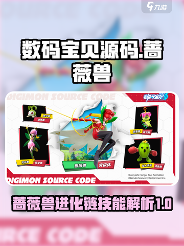 数码宝贝源码蔷薇兽进化链介绍截图1