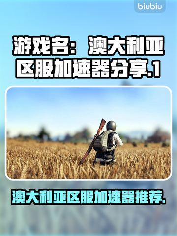 玩 PUBG 澳大利亚区服必备加速器🔥截图1