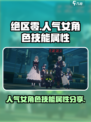 绝区零人气女角色有哪些介绍