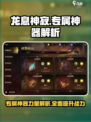 龙息神寂专属神器介绍介绍