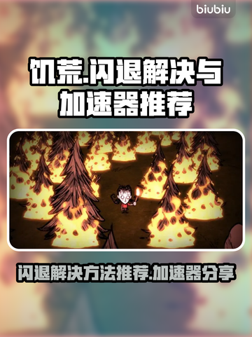 饥荒闪退？这款加速器让你畅玩🎉截图1