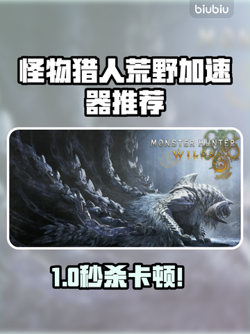 🔥《怪物猎人荒野》加速器大揭秘！🚀截图1