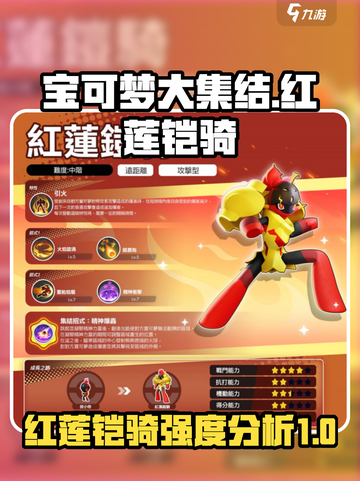 宝可梦大集结红莲铠骑怎么样介绍截图1