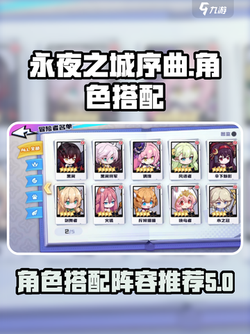 永夜之城序曲角色搭配介绍截图1