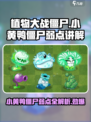 植物大战僵尸：小黄鸭僵尸弱点大曝光！🎯游戏技巧全解析！