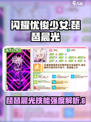 闪耀优俊少女琵琶晨光厉害吗介绍截图1
