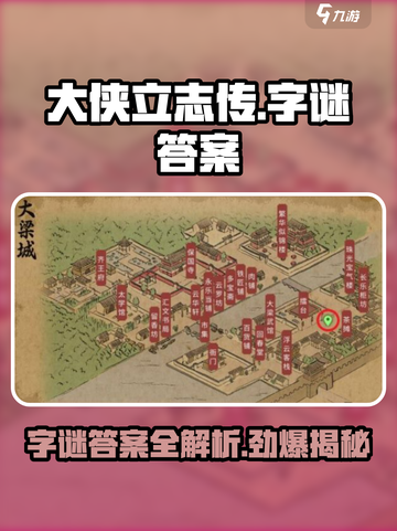 大侠立志传兄弟姐妹字谜详解介绍截图1