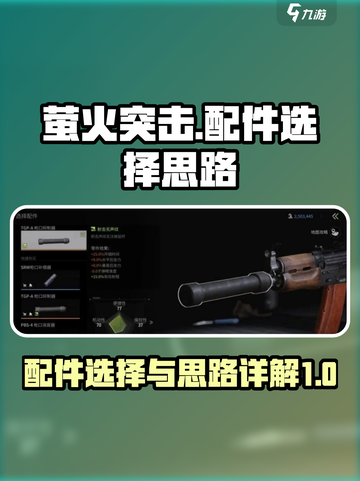 和平精英🔥萤火突击配件选择全攻略来啦！截图1