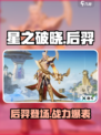 星之破晓后羿🔥超强输出必练英雄！💥