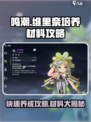 鸣潮维里奈培养材料是什么介绍