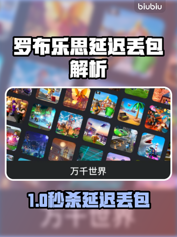 💥罗布乐思延迟丢包？速看解决🔥截图1