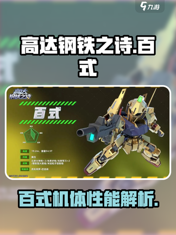 高达钢铁之诗手游🔥百式机体全面解析！截图1
