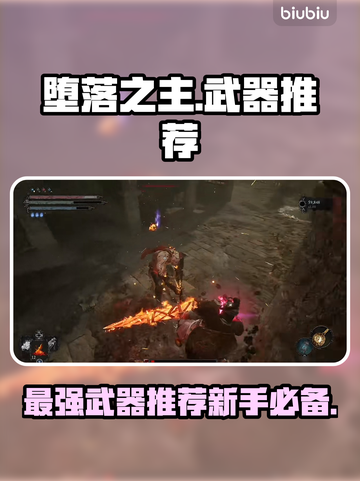 堕落之主最强🔥新手必知武器推荐！🎮截图1