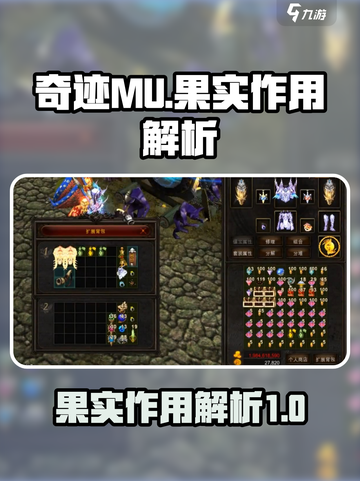 奇迹mu果实每项能吃多少介绍截图1