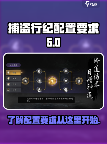 捕盗行纪配置要求是什么介绍截图1