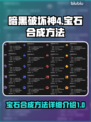 暗黑破坏神4宝石合成🔥超简单方法💎