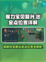 魔力宝贝复兴出金点在哪里介绍