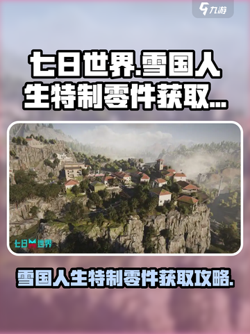 七日世界雪国人生特制零件在哪获取介绍截图1