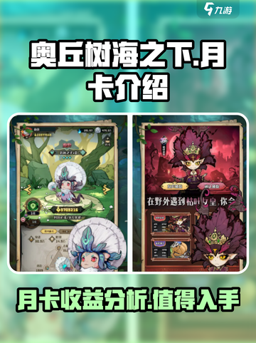 奥丘树海之下月卡怎么样介绍截图1