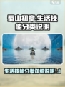 蜀山初章生活技能是什么介绍