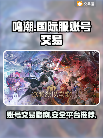 鸣潮🔥国际服账号交易超全指南🎉截图1