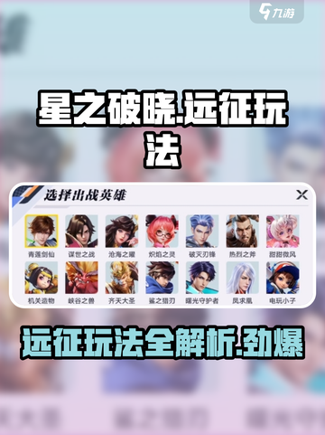 星之破晓⚡远征玩法全揭秘！🚀补给攻略一手掌握截图1