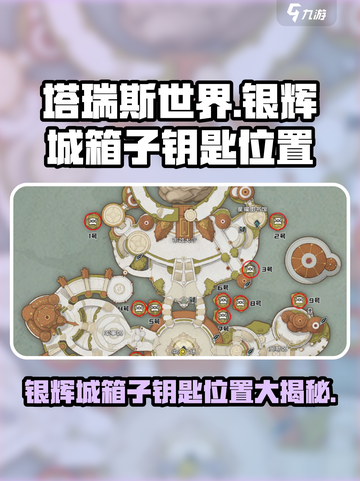 塔瑞斯世界🔥银辉城箱子钥匙位置全揭秘！快来拿走✨截图1