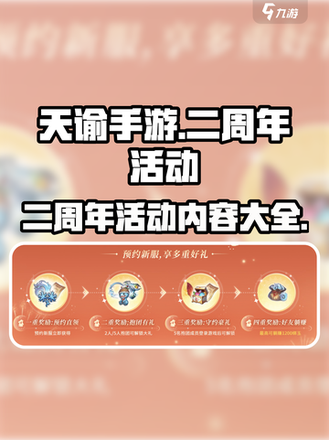 天谕手游二周年💥活动内容大揭秘！🎉截图1