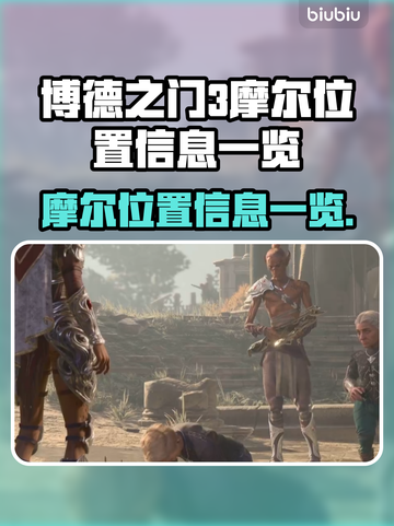 博德之门3🔥摩尔位置全揭秘！速来打卡✨截图1