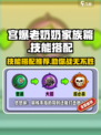 宫爆老奶奶🔥技能组合推荐，家族篇必看！
