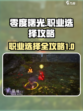 零度曙光职业推荐介绍
