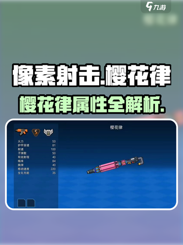💥像素射击樱花律爆🔥属性全解析！🌸🎮截图1
