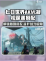 七日世界akm凝视深渊怎么搭配介绍