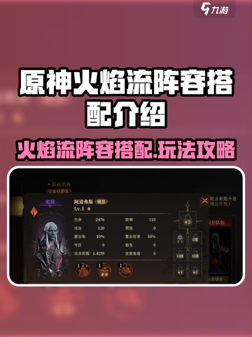 火焰流阵容🔥《原神》龙息神寂必看搭配！截图1