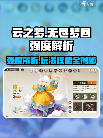 无尽梦回云之梦🔥超强攻略+强度解析！💡截图1