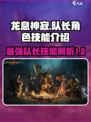 龙息神寂：队长角色与技能大曝光🔥🎮