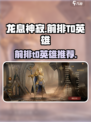 龙息神寂前排t0英雄有哪些介绍