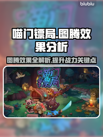 喵门镖局图腾效果大起底！游戏党必看🔥截图1
